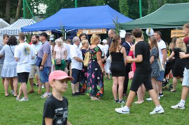 Dobra zabawa na dożynkach gminy Wieluń